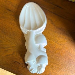 Vintage Arnels ceramic mushroom spoon set